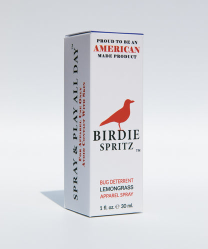 BUG DETERRENT | BIRDIE Spritz Apparel Spray (Lemongrass)